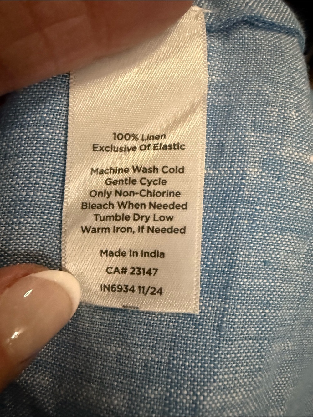 Talbots Linen Short Sleeve Shirt SP A-025 - Picture 4 of 5